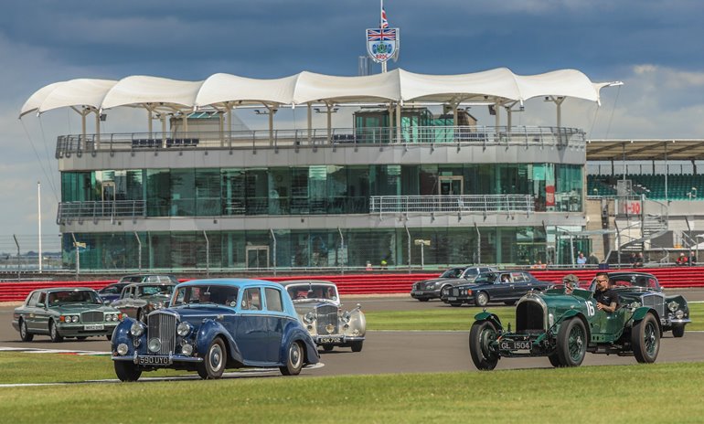 Silverstone Track Procession