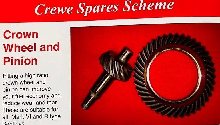 Crewe Spares Scheme