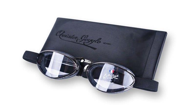 Aviator Retro Gunmetal Goggles