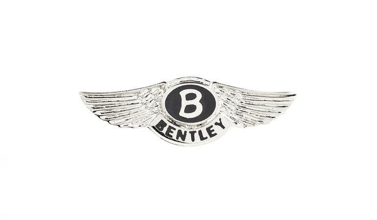 Bentley Winged B Brooch Chrome