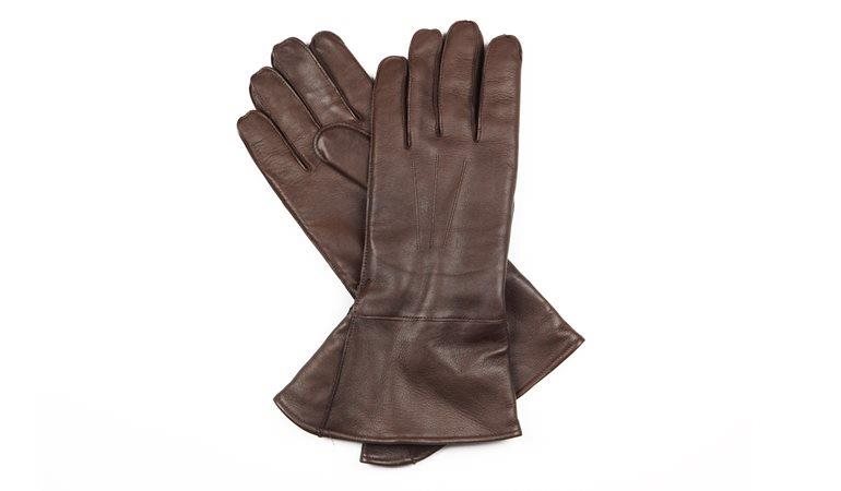 Driving Gauntlets Brown Leather