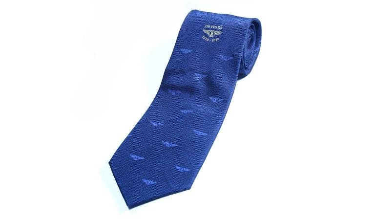 Centenary Navy Silk Tie